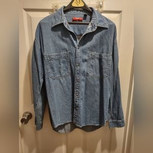 Wrangler Hero Silver Edition Men's Long Sleeve Button Up